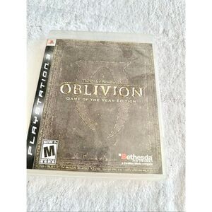 Elder Scrolls IV -  Oblivion - game of the year edition - PlayStation three